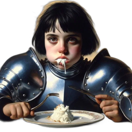 food, robot, face, mask transparent PNG cut-out