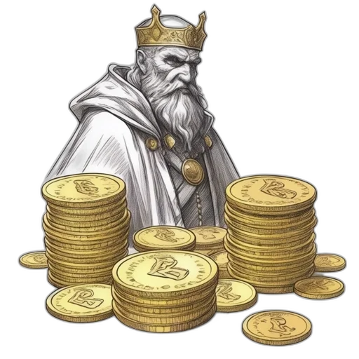 crown, concept art, fantasy art, 3d render transparent PNG cut-out