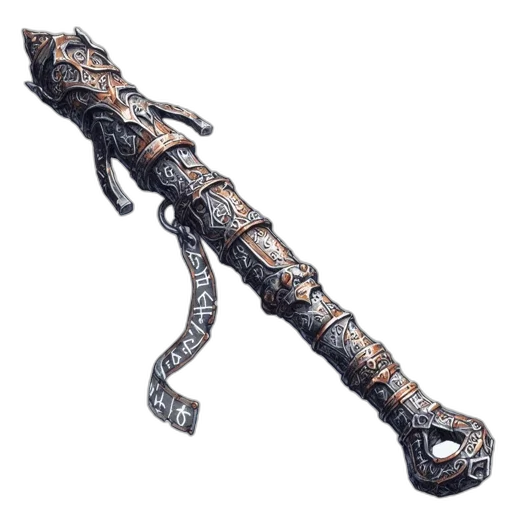 weapon, sword, staff, jewelry transparent PNG cut-out