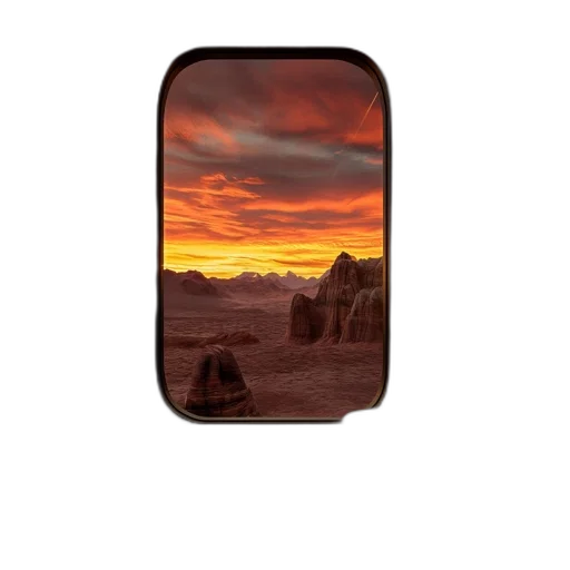 car, jacket, photorealistic, sunset transparent PNG cut-out