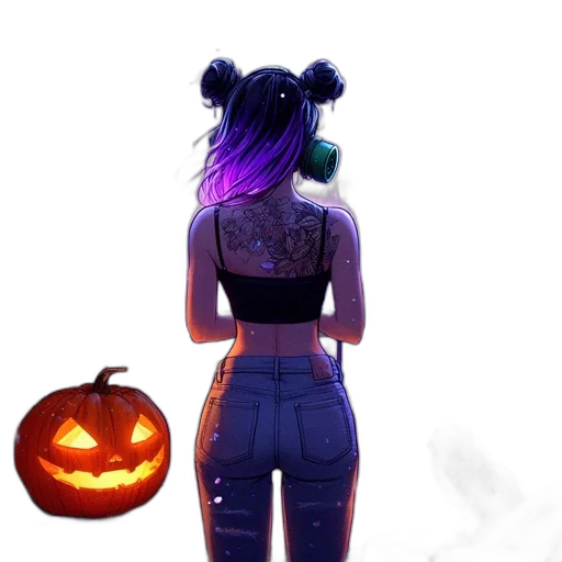 dress, mask, jacket, concept art transparent PNG cut-out