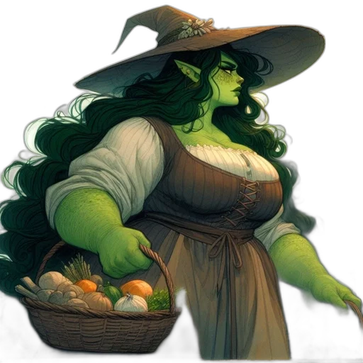 dress, hat, food, concept art transparent PNG cut-out