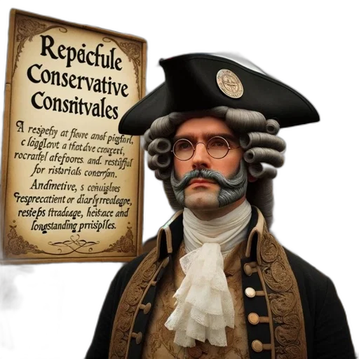 man, 18th-century, garb, stands transparent PNG cut-out