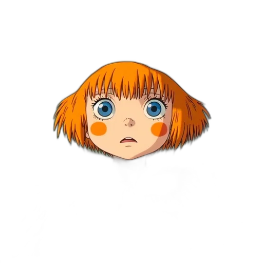 face, creature, hair, mask transparent PNG cut-out