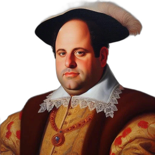 crown, face, staff, jacket transparent PNG cut-out