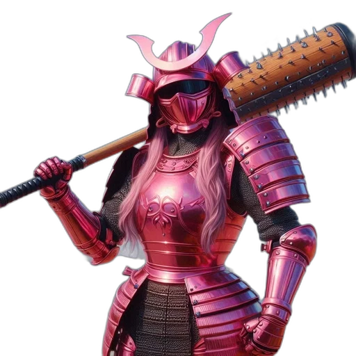 robot, weapon, sword, staff transparent PNG cut-out