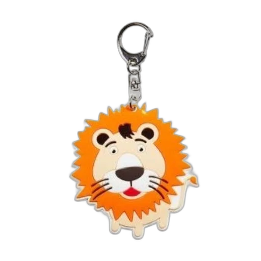jewelry, cartoon, lion, keychain transparent PNG cut-out