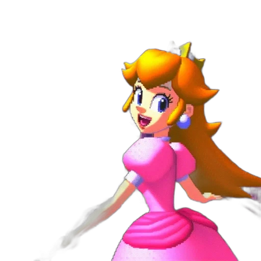 dress, crown, staff, 3d render transparent PNG cut-out