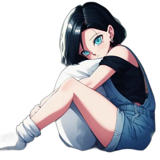 dress, face, jacket, robot transparent PNG cut-out