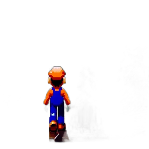 robot, staff, hat, weapon transparent PNG cut-out