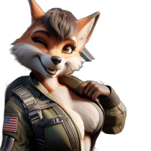 jacket, animal, staff, weapon transparent PNG cut-out