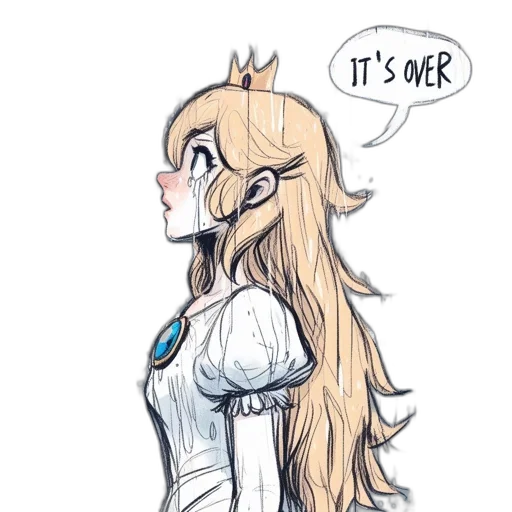 crown, robot, dress, hair transparent PNG cut-out