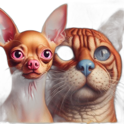 animal, mask, creature, concept art transparent PNG cut-out