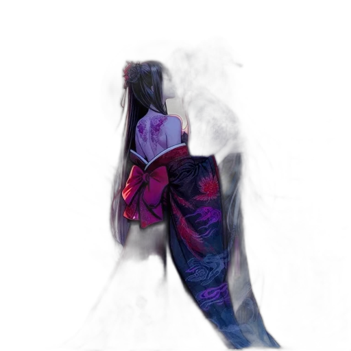 dress, dragon, mask, umbrella transparent PNG cut-out
