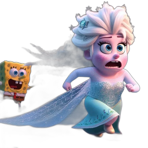 creature, crown, dress, face transparent PNG cut-out