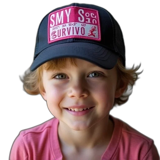 hat, son, survivor, awareness transparent PNG cut-out