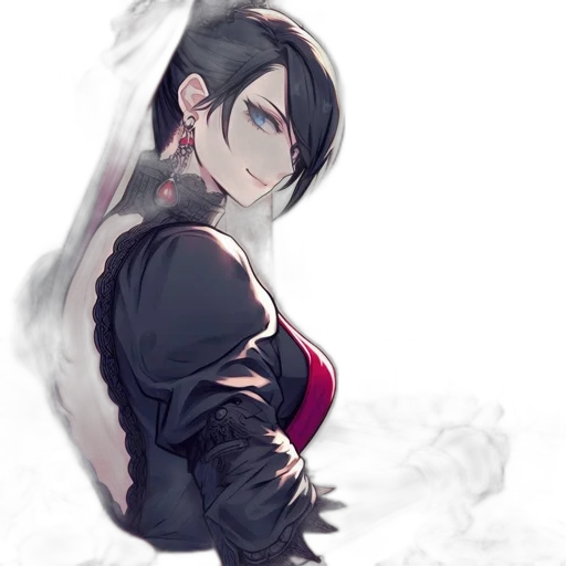 weapon, dress, staff, mask transparent PNG cut-out