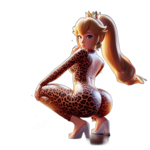 dress, crown, animal, concept art transparent PNG cut-out
