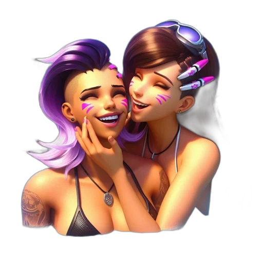 vaporwave, cyberpunk, concept art, 3d render transparent PNG cut-out