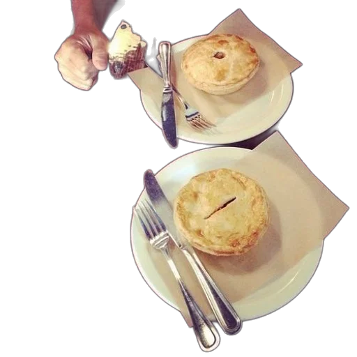 food, two, small, pies transparent PNG cut-out