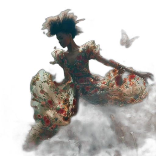 dress, dragon, mask, crown transparent PNG cut-out