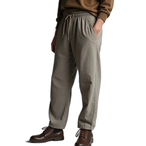 jacket, staff, earth tones, women transparent PNG cut-out