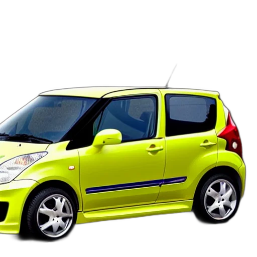car, 3d render, photorealistic, suzuki transparent PNG cut-out