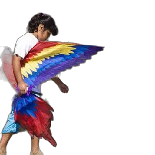 umbrella, 3d render, concept art, child transparent PNG cut-out