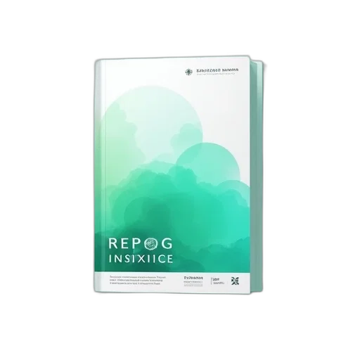 3d render, green, book, cover transparent PNG cut-out