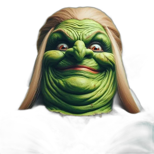 face, mask, creature, staff transparent PNG cut-out