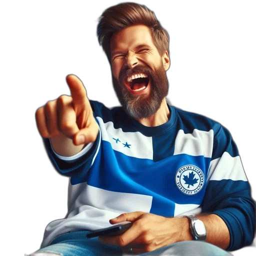face, man, wears, helsinki-branded transparent PNG cut-out
