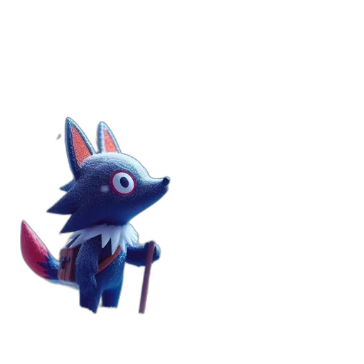 creature, staff, animal, robot transparent PNG cut-out