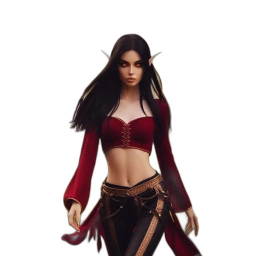fantasy art, concept art, comic book art, pixel art transparent PNG cut-out