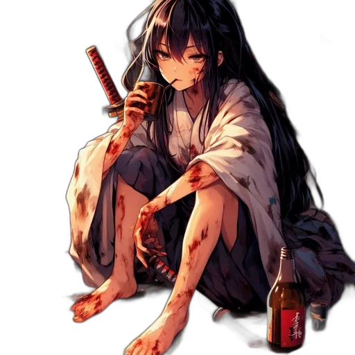 bottle, weapon, staff, sword transparent PNG cut-out
