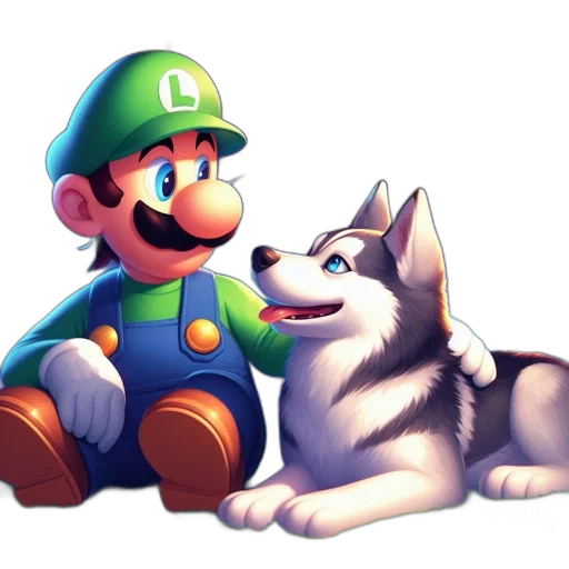animal, pixel art, concept art, 3d render transparent PNG cut-out