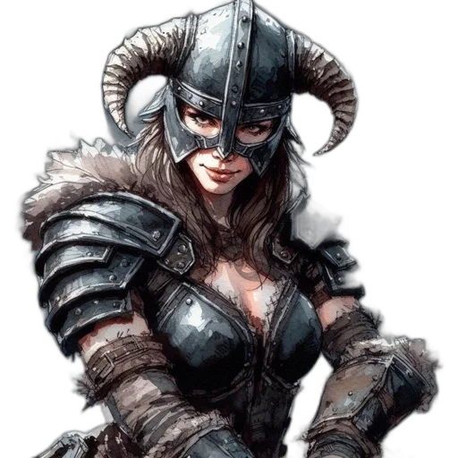 fantasy art, comic book art, concept art, pixel art transparent PNG cut-out