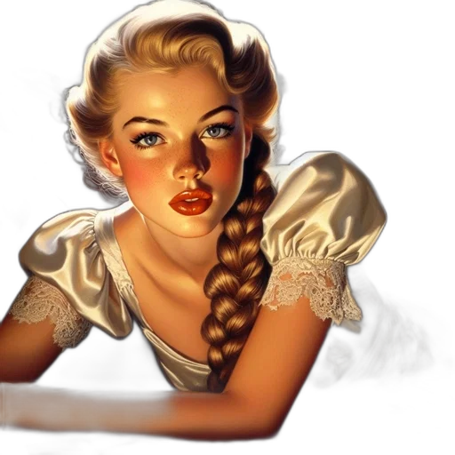 jewelry, dress, face, photorealistic transparent PNG cut-out