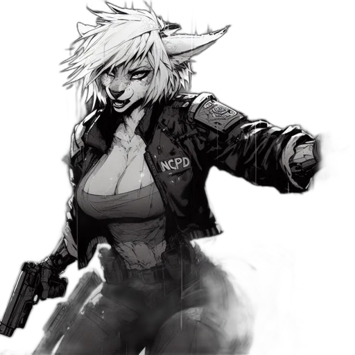 jacket, weapon, staff, concept art transparent PNG cut-out