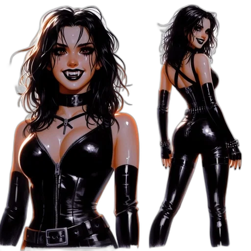 comic book art, concept art, cartoon, photorealistic transparent PNG cut-out