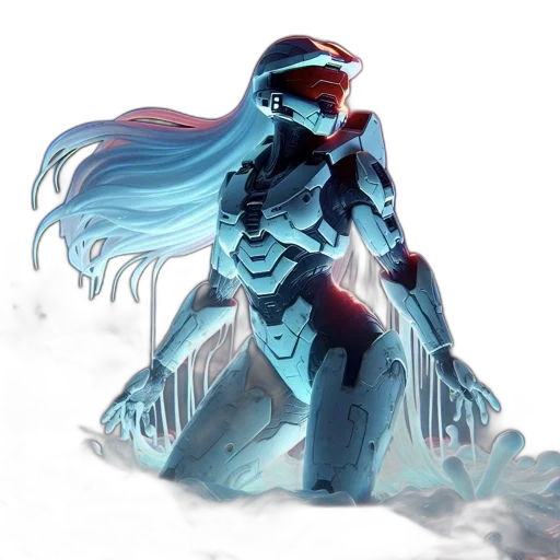 robot, sword, weapon, concept art transparent PNG cut-out