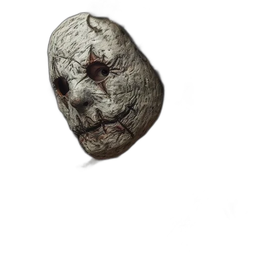 mask, face, creature, staff transparent PNG cut-out