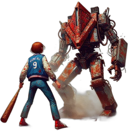 robot, weapon, concept art, fantasy art transparent PNG cut-out