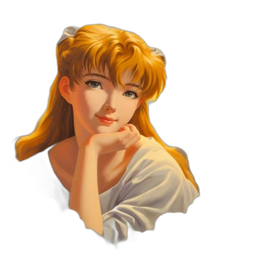 face, crown, dress, pixel art transparent PNG cut-out