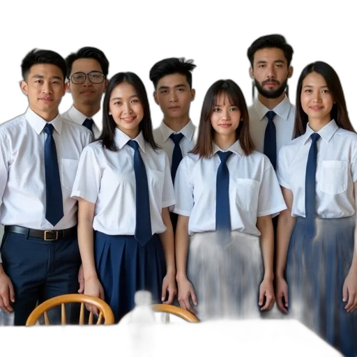 staff, underwater, group, people transparent PNG cut-out