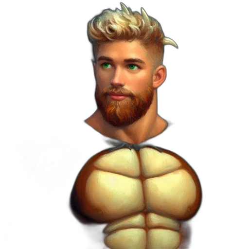 face, hair, jacket, creature transparent PNG cut-out