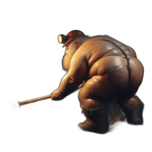 animal, creature, staff, weapon transparent PNG cut-out