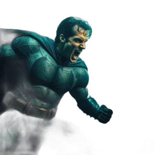 comic book art, concept art, 3d render, photorealistic transparent PNG cut-out