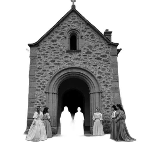 staff, dress, crown, building transparent PNG cut-out