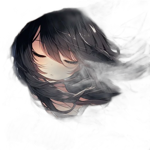 mask, hair, face, dragon transparent PNG cut-out