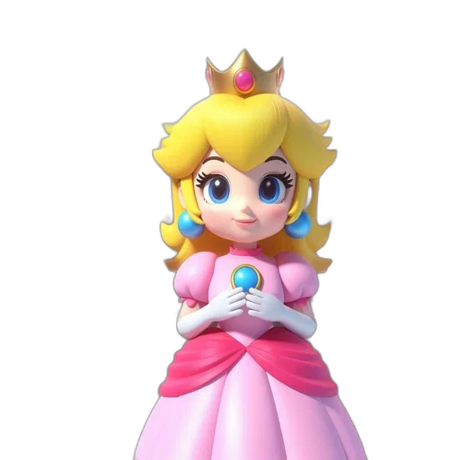 crown, dress, face, staff transparent PNG cut-out